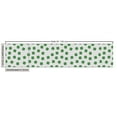 thumbnail image 3 of Ambesonne St. Patrick's Day Fabric by the Yard Upholstery, Clovers Pattern, 1 Yard, Pale Grey Fern Green, 3 of 5