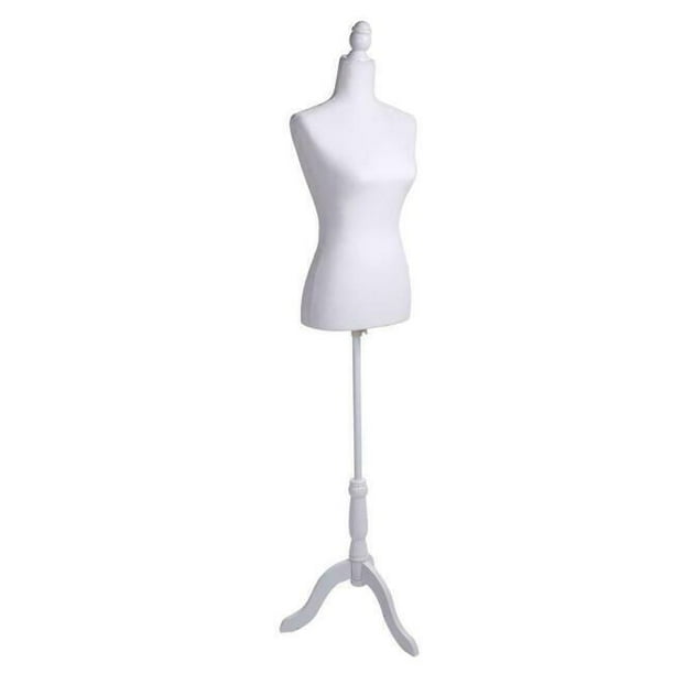 Female Mannequin Torso with Tripod Stand Styrofoam