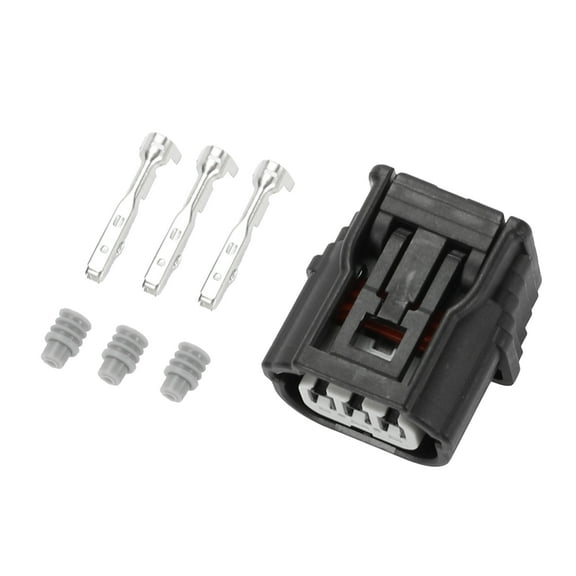 Unique Bargains 3 Pin Fog Light Assembly Connector Plug Female Wire Terminal Connector for Honda for Acura 1 Set