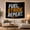 Fuel Stride Repeat, variant on Fuel Stride Repeat on Black Background, Energetic Minimalist for Running Enthusiasts, Athletic Wall Art Decor, Halloween Gift, Tapestry Wall Hanging for Bedroom and Living Room