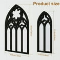 thumbnail image 2 of 3PCS Wall Arch Mirrors Set Gothic Wall Mirror Decor Cathedral Arched Mirror Decor Decorative Arched Wall Mirror for Living Room Bedroom Entryway Bathroom Vanity, 2 of 8
