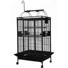 A and E Cage Co. Lovington Playtop Cage-Black
