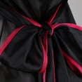 thumbnail image 4 of Silky Breathable Rag Cancer Chemo Headwrap Long Tail Black, 4 of 8