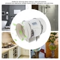 thumbnail image 3 of Duct Boosters Fan Two Speeds, High Efficiency Inline Duct Fan Air Extractor Bathroom Kitchen Ventilation System 110V-220v For Heating Cooling , Grow Tents, Hydroponics, 3 of 8