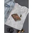 thumbnail image 3 of Mishanded Book T-Shirt Women -Morad Kotkot  Designs, Female 3X-Large, 3 of 4