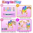 thumbnail image 3 of Yileqi Paint Your Unicorn Kit, Paint Craft Girls Arts Crafts Years Old, Unicorn Party Favor Activities Gift, 3 of 8