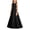 Black, variant on Virmaxy 3-13 Years Solid Color Satin Sleeveless Floor Length Formal Dress High Waist A Line Gown for Piano Recital Choir Wedding Party
