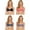 Pack 2, variant on Just Intimates Racerback Sports Bra / Bras for Women (Pack of 4)