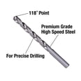 thumbnail image 2 of Century Drill & Tool 11615 Letter Gauge Drill Bit, Size O, 2 of 4