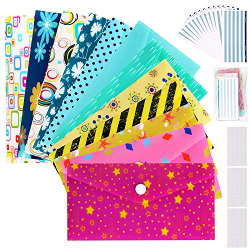 Cash Envelopes Plastic for Budget System Money Envelopes for