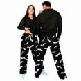 thumbnail image 4 of Halloween Pajama Pants for Women Men Couples Halloweens Pjs Pants Unisex Ghost Bat Pumpkin Pajama Bottom Sleepwear for Halloween Costume Party, 4 of 7