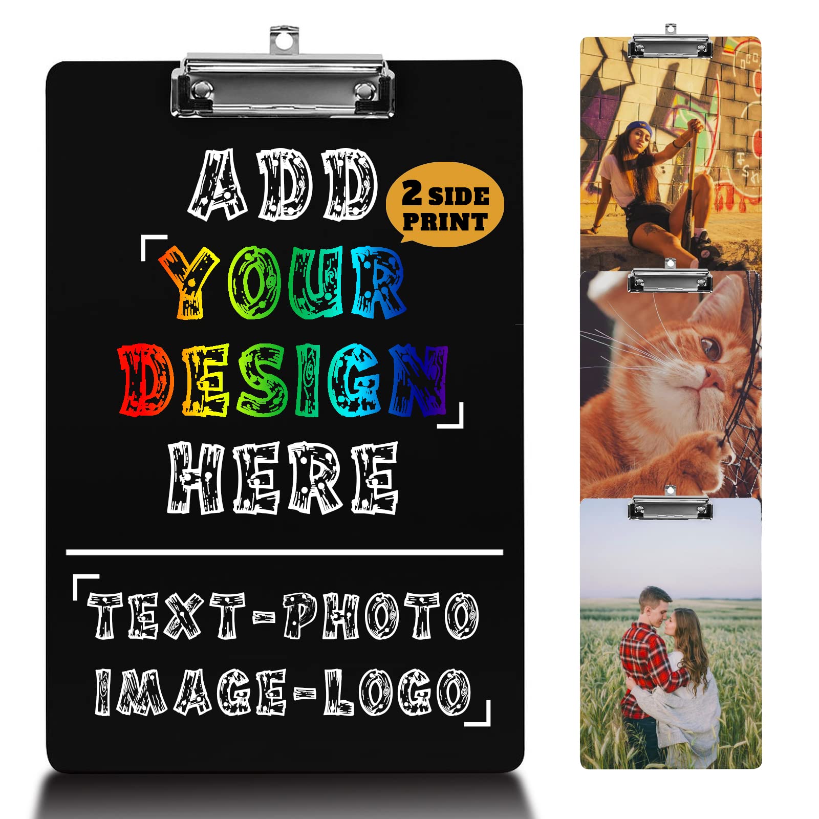 Custom DoubleSided Clipboard Personalized Acrylic A4 Letter Size 8