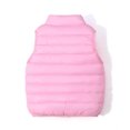 thumbnail image 4 of Shldybc Toddler Baby Boys Girls Vest Sleeveless Waistcoat Warm Puffer Jacket Outwear with Zipper Snowsuit Winter Coat( Pink, 6-7 Years ), 4 of 5
