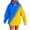 A02_Yellow, variant on Gradient Fleece Hoodies for Womens Ultra Soft Textured Long Sleeve Sweatshirt Relaxed Fit Pullover Sweater Blouses with Kangaroo Pocket Spring Outfits 2025 Pullover Fall Winter Clothes