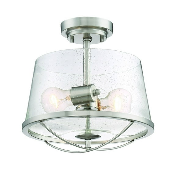 Designers Fountain - Two Light Flushmount - Darby - Two Light Semi-Flush