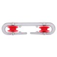 thumbnail image 1 of Heavy Duty Clothes Line Pulley System Aluminum And Plastic Wheel Smooth Ideal For Home Use Lifting And Garage, 1 of 9