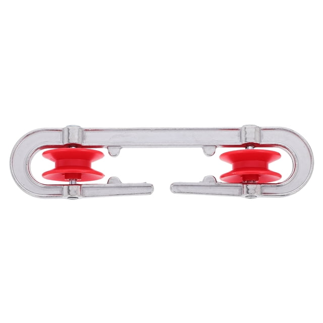 Heavy Duty Clothes Line Pulley System Aluminum And Plastic Wheel Smooth Ideal For Home Use Lifting And Garage
