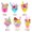 Style A, variant on Abbracc 6 Cups Slime Making Kit Colorful Slime Putty Toys for Game Gift Interaction A