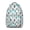 White-8, variant on Tropical Leaf Waterproof Backpack - Ergonomic Student Bookbag with Breathable Mesh Straps & Durable Exterior