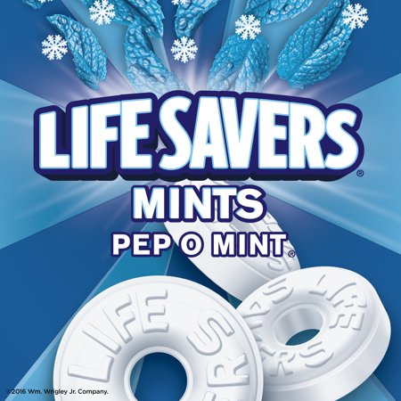 Life Savers Pep O Mint Hard Candy, 13 Oz