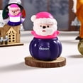 thumbnail image 4 of Juguetes De Plástico Luz Nocturna Portátil De Papá Noel De 9cm Y Decoración Navideña Con Led, Diseño De Plástico Irrompible Para Fiestas Y Decoración Festiva Del Hogar, Rosa (1 Unidad) Rkxzt, 4 of 8