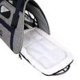 thumbnail image 3 of Life is GoodÃÂ® Comfort Carrier for Dogs and Cats, Heather Grey, 19"L x 10"W x 13"H (Extra Small - Small), 3 of 6