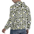 thumbnail image 6 of Naloa Panda With Crown And Stars Men's Casual Hooded Collar Drawstring Hoodies Pullover Sweatshirts Casual Long Sleeve Shirts-4X-Large, 6 of 7