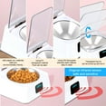 thumbnail image 4 of Automatic Pet Feeder Cat Bowl Auto Cover Water Dish Cover Waterer Sensor Splash-proof Intelligent Moisture-Proof Dispenser with Lid Use, 4 of 9