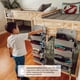 thumbnail image 5 of Organizador de almacenamiento Delta Children Over Door, 13 x 9 x 91 cm, 2 unidades, 5 of 7