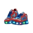 thumbnail image 1 of Tenis Con Luces Para Niño Spiderman Hombre Araña Marvel Rojo rojo 21, 1 of 6