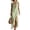 Army Green#sun dress, variant on XXL Women's Green White Striped Maxi Dress Sleeveless V-Neck Collared Side Slit Loose Casual Summer Beach Vacation Tunic Dress Army Green