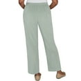 thumbnail image 2 of Alfred Dunner Womens Pull-On Corduroy Flat Front Average Length Pant, 2 of 4