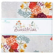 Sweetbriar Riley Blake Stacker by Rachel Erickson; 42 - 5 Precut Fabric Quilt Squares
