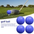 thumbnail image 2 of Visland 4 Pack Foam Golf Balls Practice Golf Balls Realistic Feel Limited Flight Training Sport Ball Elastic Foam Balls for Indoor Outdoor Use, 2 of 7