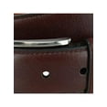thumbnail image 3 of Trafalgar  Antonio 35mm Pebble Leather Belt (Men Big & Tall), 3 of 4