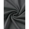 thumbnail image 5 of INSPIRE CHIC Women's High Waisted Pajama Shorts Viscose Comfy Soft Knee Length Long Shorts with Pockets S Deep Grey, 5 of 6