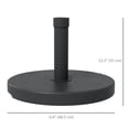 thumbnail image 3 of Outsunny Base de Parasol en Béton de 33 Lb, Support de Parasol de Patio Robuste, 3 of 10