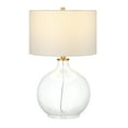 thumbnail image 5 of Evelyn&Zoe Modern Transitional Round Glass Table Lamp, 5 of 10