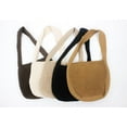 thumbnail image 2 of Zhuge Bolso de hombro tejido para mujer, bolso de mano tejido, bolso de mano tejido elegante para playa de verano, bolsos de hombro de 12,99 x 1,96 x 12,59 pulgadas (marrón oscuro), 2 of 5