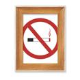 thumbnail image 1 of Logo No Smoking Desktop Wooden Photo Frame Display Picture Art Painting Multiple Sets, 1 of 3