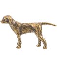 thumbnail image 1 of AURARMLET Decorativa De Perro En Dorado Con Acabado Vintage, 1 of 6