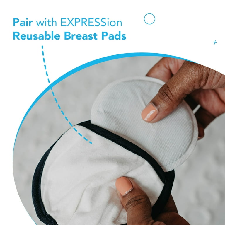  Kindred Bravely Organic Reusable Nursing Pads 10 Pack   Washable Breast Pads for Breastfeeding, Leaking with Carry Bag : Baby