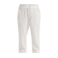 thumbnail image 3 of Free Assembly Women's and Women's Plus French Terry Cloth Sweatpants with Patch Pockets, 24.5" Inseam, Sizes XS-4X, 3 of 5