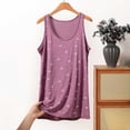 thumbnail image 2 of GigrtiJin Plus Size Pajamas for Womens Casual Bow Print Sleeveless Tank Tops Womens Baggy Loungewear Crew Neck Tank Tops XL-5XL, 2 of 8