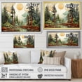 thumbnail image 4 of Designart "Tree Redwood Natures Forest III" Tree Redwood Floater Framed Canvas Print, 4 of 7
