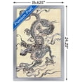 thumbnail image 3 of Japanese Dragon Wall Poster, 14.725" x 22.375" Framed, 3 of 6