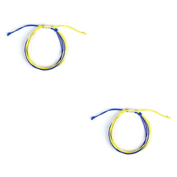 Qarigey de cuerda, joyería estética ajustable, pulseras bohemias únicas, cuerda de mano, regalo creativo para chicas adolescentes, azul oscuro Type2 NO2 Qarigey CBP251093