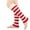 Red, variant on Harpily High Thigh Leg Warmers for Women Women's Winter Striped Knitted Sock Hairy Warm Leg Stacked Socks Christmas Warm Foot Warm Thermal Socks,
