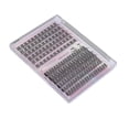 thumbnail image 3 of 126 Clusters DIY Lash Extensions Kit D Curl Fluffy Individual Lash Extensions Kit with 3ml Lash Bond Dual End Tweezers With Black Do, 3 of 5