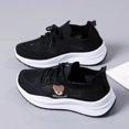 thumbnail image 2 of Zapatos de tenis para mujer/zapatos casuales transpirables estampados a la moda para mujer zapatos deportivos al aire libre con desodorante antideslizante, 2 of 4